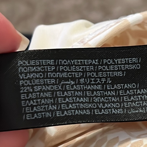 NWOT HURLEY | Printed One Piece Swimsuit | Size Small - Picture 9 of 11